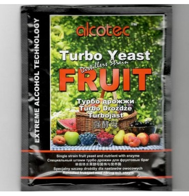 Турбо-дрожжи Alcotec Fruit Turbo, 60 г