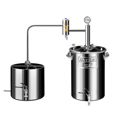 Самогонный аппарат "Добрый Жар" Дачный с сухопарником 40 л